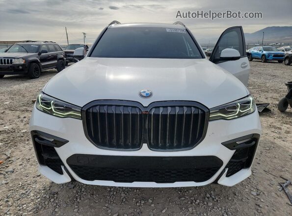 5UXCW2C05L9D64113 2020 BMW X7 White Դիմացի տեսք