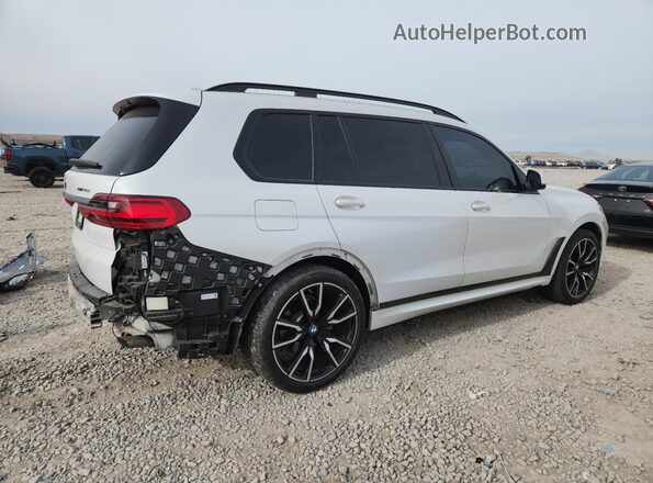 5UXCW2C05L9D64113 2020 BMW X7 White Հետևի աջ