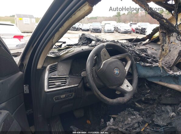 5UXCW2C06L9B40493 2020 BMW X7 Black Widok tylnych siedzeń