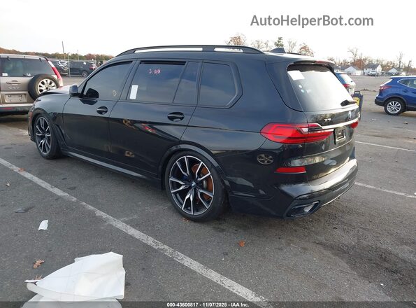 5UXCW2C06N9L13252 2022 BMW X7 Black Задня ліва чверть