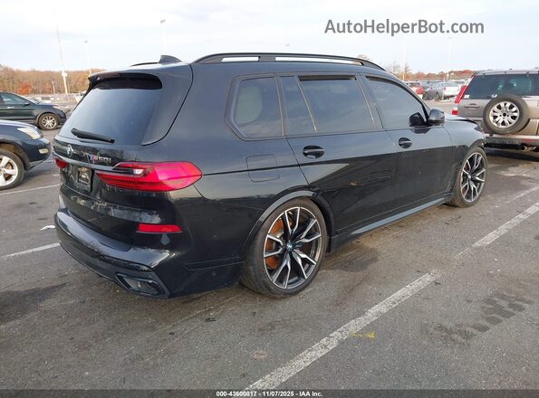 5UXCW2C06N9L13252 2022 BMW X7 Black Задня права чверть