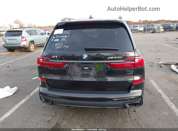 5UXCW2C06N9L13252 2022 BMW X7 Black 