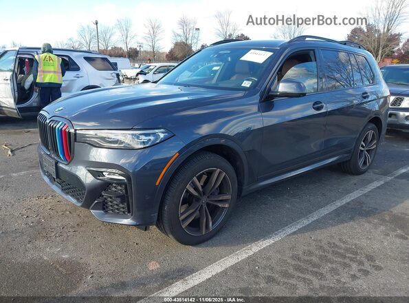 5UXCW2C06N9M25193 2022 BMW X7 Gray Front left