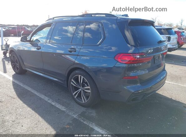 5UXCW2C06N9M25193 2022 BMW X7 Gray Rear left