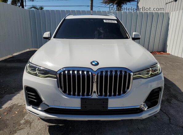 5UXCW2C07L9B48120 2020 BMW X7 Белый Вид спереди