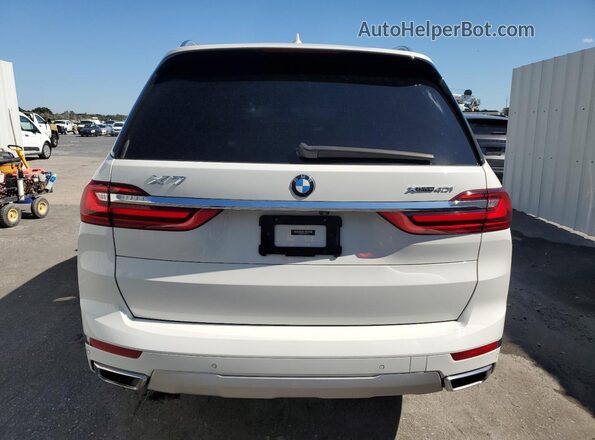 5UXCW2C07L9B48120 2020 BMW X7 Белый Вид сзади