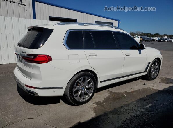5UXCW2C07L9B48120 2020 BMW X7 Белый Задняя правая четверть