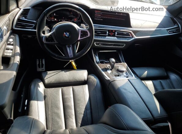 5UXCW2C07L9B87418 2020 BMW X7 Черный Вид панели приборов