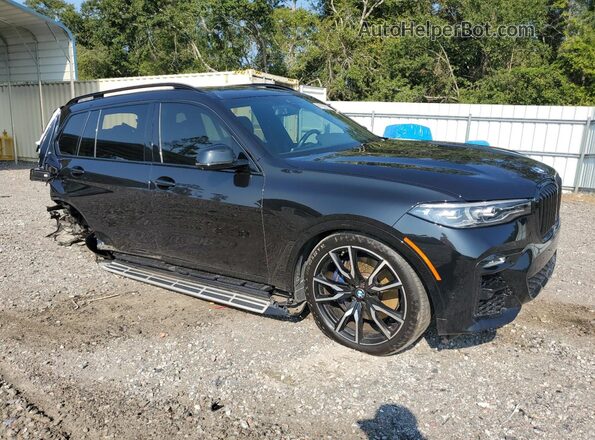 5UXCW2C07L9B87418 2020 BMW X7 Черный Передняя правая четверть