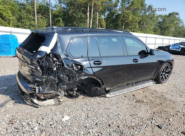 5UXCW2C07L9B87418 2020 BMW X7 Черный Задняя правая четверть