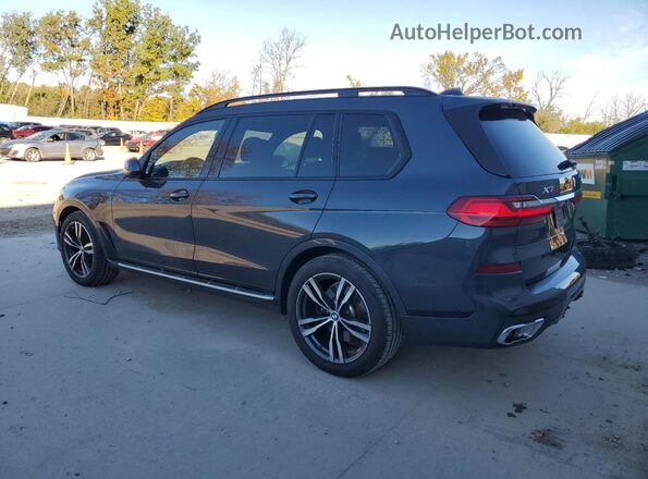 5UXCW2C07N9L92687 2022 BMW X7 Gray Задня ліва чверть