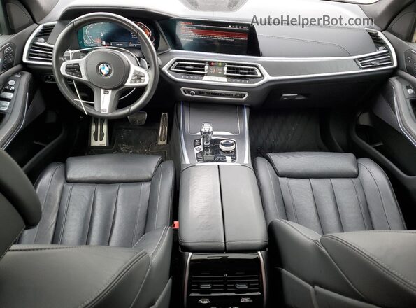 5UXCW2C07N9L92687 2022 BMW X7 Gray Вид панелі приладів