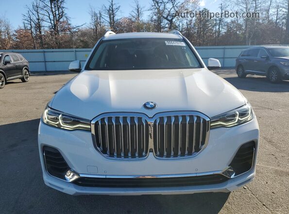 5UXCW2C08L9C31622 2020 BMW X7 White Դիմացի տեսք