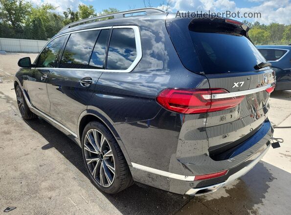5UXCW2C08M9E32292 2021 BMW X7 Gray Rear left