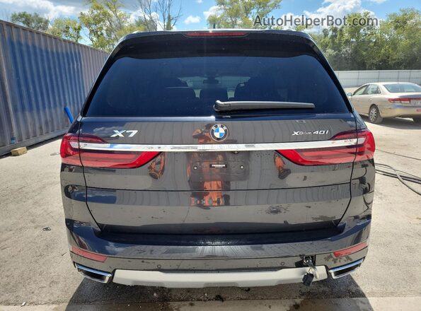 5UXCW2C08M9E32292 2021 BMW X7 Gray Rear view