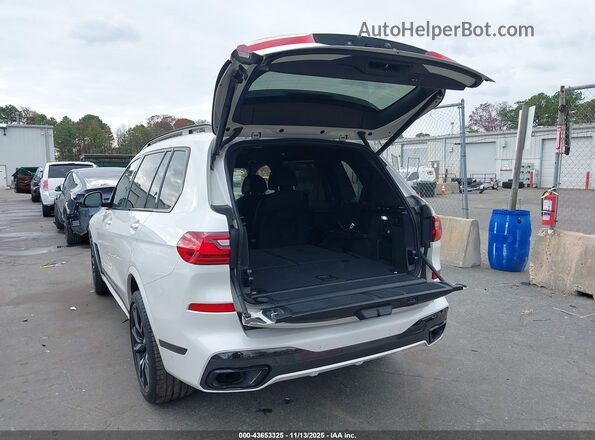 5UXCW2C08M9F89787 2021 BMW X7 White უკანა მარცხენა