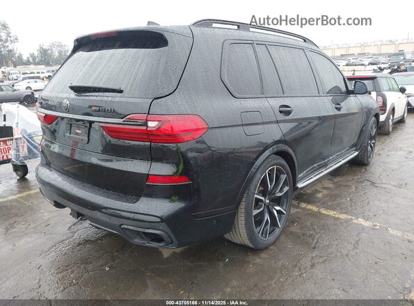 5UXCW2C08N9J22397 2022 BMW X7 Black უკანა მარჯვენა