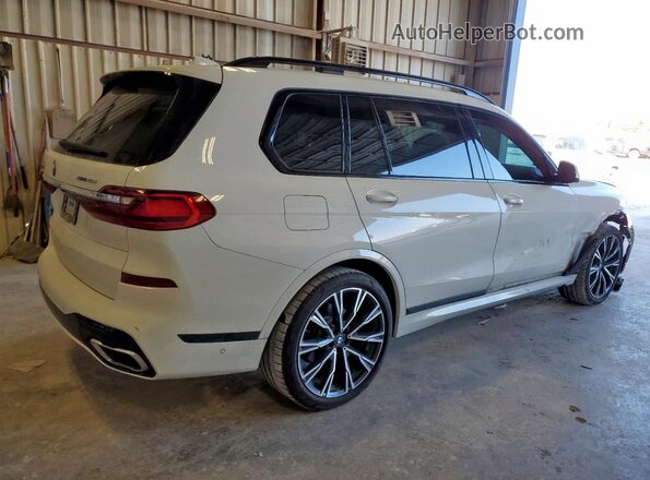 5UXCW2C09L9A01667 2020 BMW X7 White Հետևի աջ
