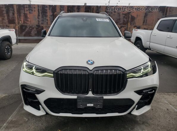5UXCW2C09L9C21374 2020 BMW X7 White Դիմացի տեսք