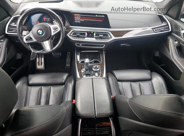 5UXCW2C09L9C21374 2020 BMW X7 White Առջևի վահանակի տեսք