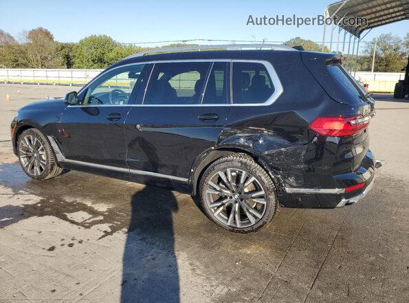 5UXCW2C09N9M19453 2022 BMW X7 Black Հետևի ձախ