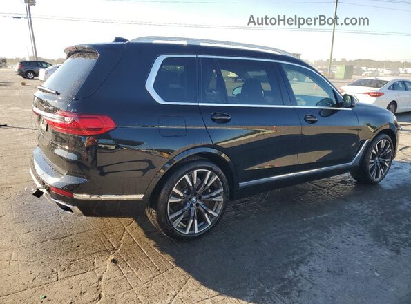 5UXCW2C09N9M19453 2022 BMW X7 Black Հետևի աջ