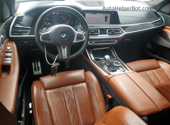 5UXCW2C0XL9A02228 2020 BMW X7 Black 