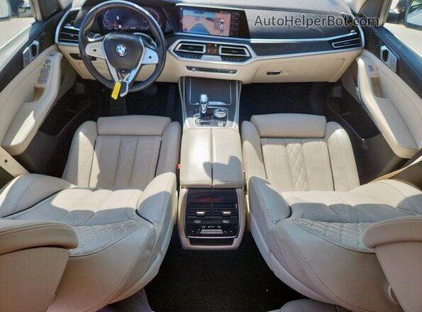 5UXCW2C0XL9B86053 2020 BMW X7 Белый Вид панели приборов