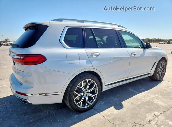 5UXCW2C0XL9B86053 2020 BMW X7 Белый Задняя правая четверть