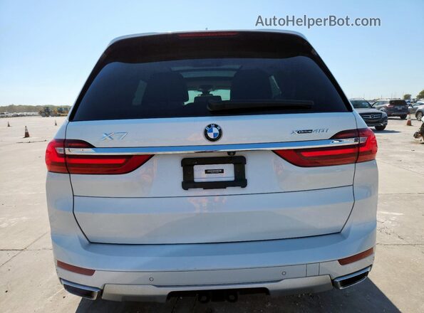 5UXCW2C0XL9B86053 2020 BMW X7 Белый Вид сзади