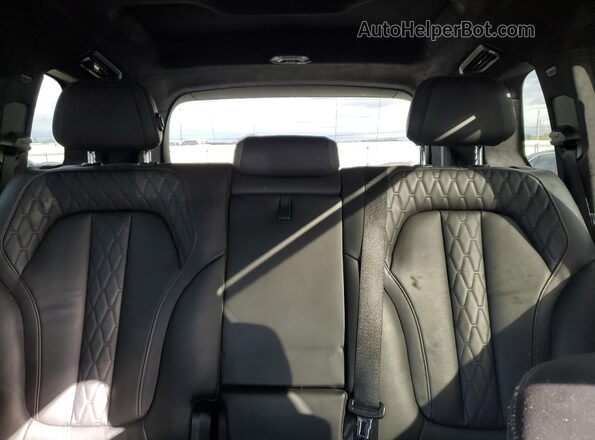 5UXCW2C50KL087882 2019 BMW X7 Black Vista de los asientos traseros