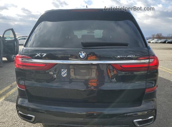 5UXCW2C50KL087882 2019 BMW X7 Black Vista trasera