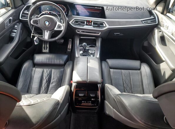 5UXCW2C50KL087882 2019 BMW X7 Black Vista del salpicadero