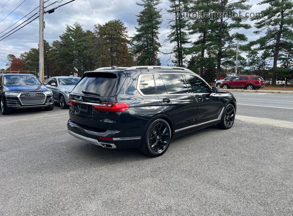 5UXCW2C56KL088423 2019 BMW X7 Черный Передняя правая четверть