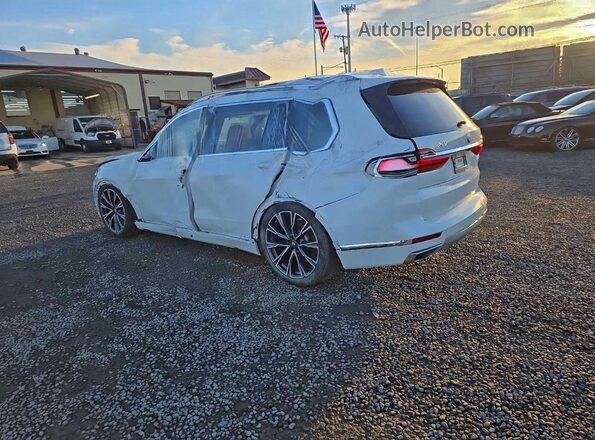 5UXCW2C57KL086101 2019 BMW X7 White Trasero izquierdo