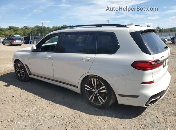 5UXCX4C52KLS36737 2019 BMW X7 White Tył lewy