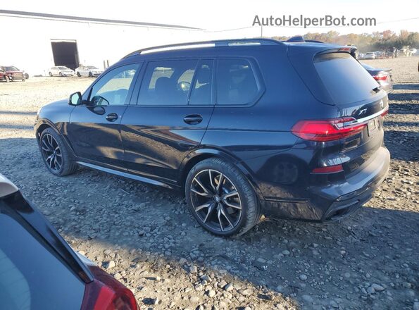 5UXCX4C54KLS36870 2019 BMW X7 Black Trasero izquierdo