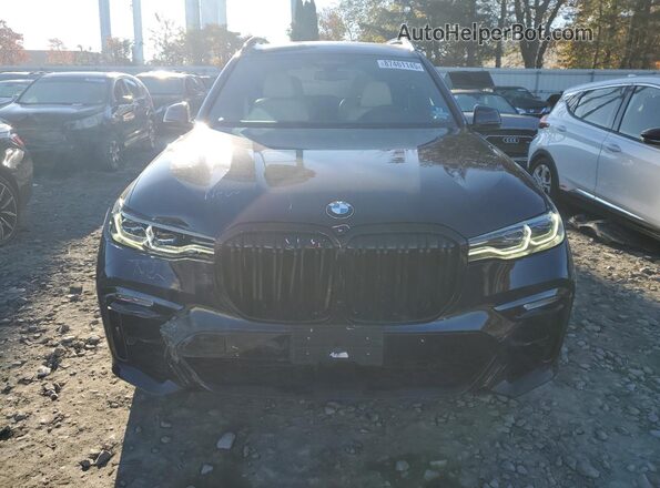 5UXCX4C54KLS36870 2019 BMW X7 Black Vista frontal