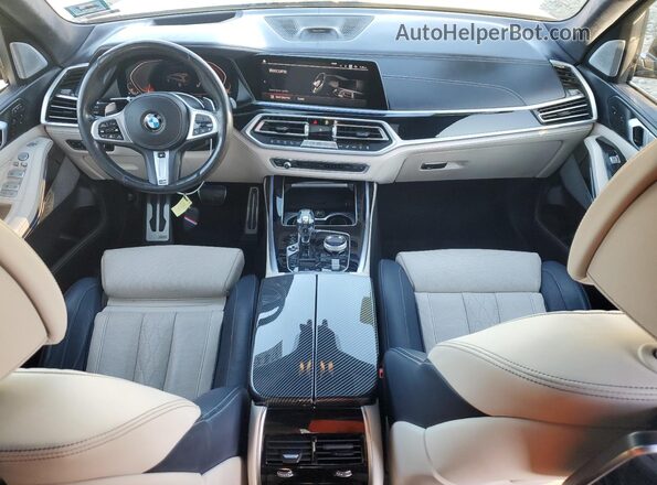5UXCX4C54KLS36870 2019 BMW X7 Black Vista del salpicadero