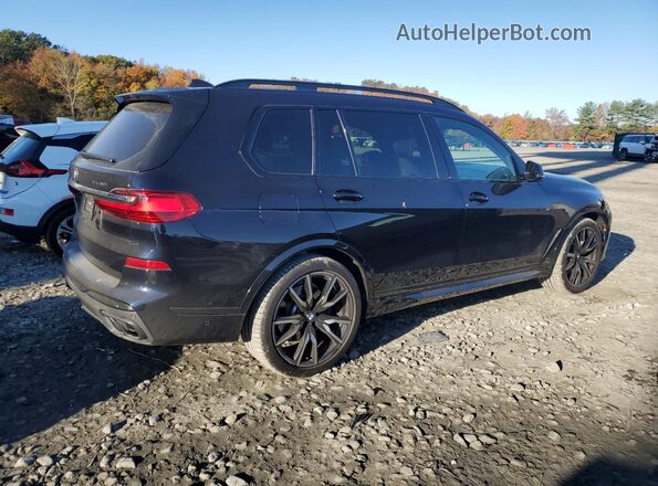 5UXCX4C54KLS36870 2019 BMW X7 Black Trasero derecho