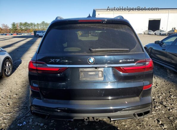 5UXCX4C54KLS36870 2019 BMW X7 Black Vista trasera