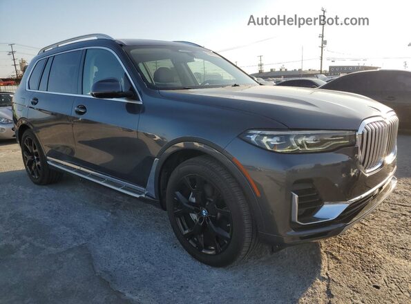 5UXCX4C58KLS38315 2019 BMW X7 Charcoal Առջևի աջ