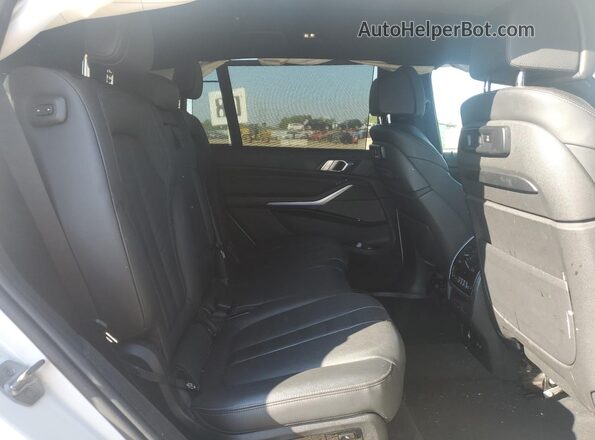 5UXCX6C06L9B04971 2020 BMW X7 White Սալոնի հետևի տեսք