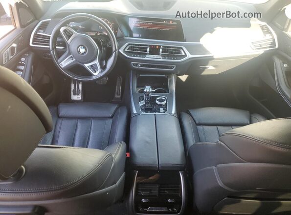 5UXCX6C06L9B04971 2020 BMW X7 White Առջևի վահանակի տեսք