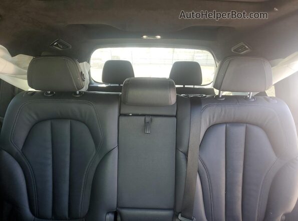 5UXCX6C06L9B04971 2020 BMW X7 White Հետևի նստատեղերի տեսք