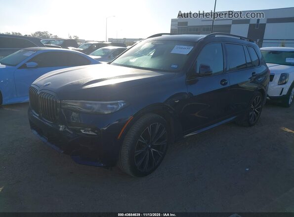 5UXCX6C08N9L67804 2022 BMW X7 Blue Vista tres cuartos delantera izquierda