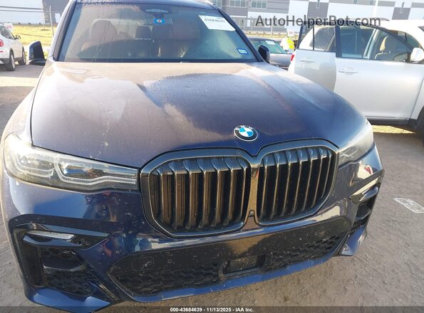 5UXCX6C08N9L67804 2022 BMW X7 Blue Vista del cuadro de instrumentos