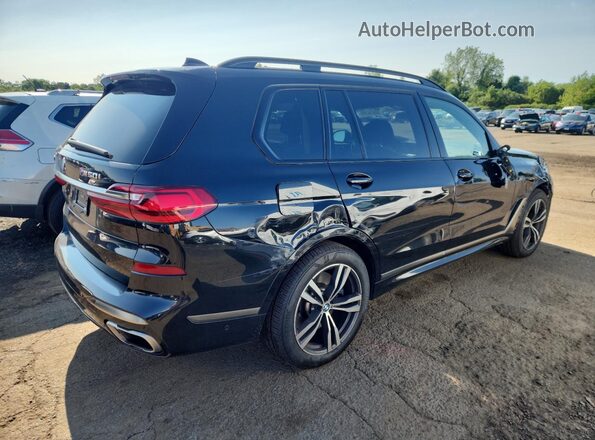 5UXCX6C09L9B14040 2020 BMW X7 Black Задня права чверть