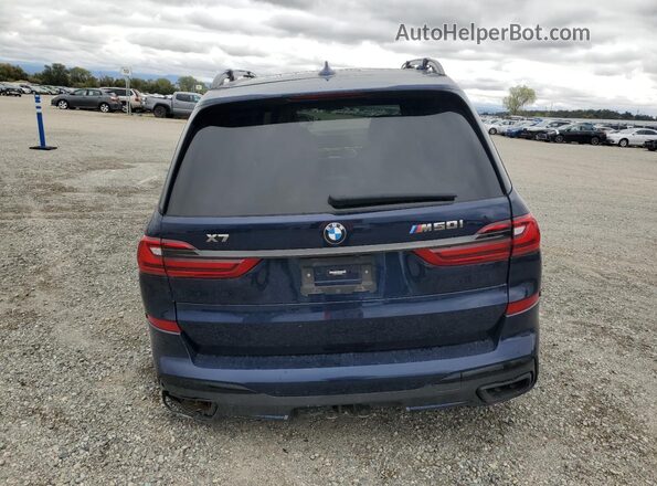 5UXCX6C09N9K95835 2022 BMW X7 Blue Rear view