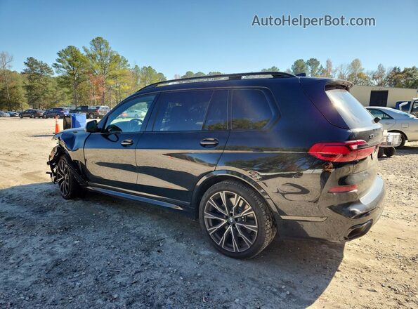 5UXCX6C0XM9H49737 2021 BMW X7 Black Tył lewy